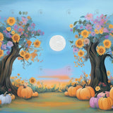 Allenjoy Whimsical Autumn Tree Photography Backdrop Gbsx-01168