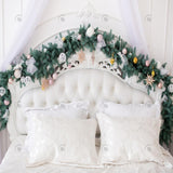 White Christmas Headboard Photography Backdrop GBSX-99961