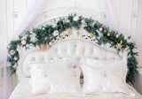 White Christmas Headboard Photography Backdrop GBSX-99961