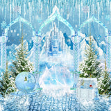 Winter Castle Photography Backdrop GBSX-99974