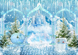 Winter Castle Photography Backdrop GBSX-99974