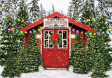 Winter Farm Fresh Photography Backdrop GBSX-99983