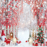 Winter Forest Photography Backdrop GBSX-99984