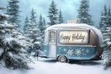 Allenjoy Winter Holiday Camper Photography Backdrop Gbsx-01118