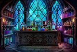 Allenjoy Witch Potion Room Photography Backdrop Gbsx-00517