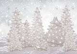 White Winter Wonderland Backdrop