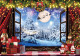 Christmas Window Wonderland Backdrop