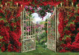 Valentine'S Day Garden Gate Backdrop