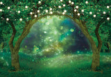 Spring Enchanted Forest Backdrop