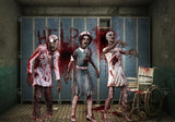 Halloween Zombie Themed Party Photography Backdrop