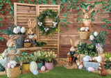 Spring Happy Easter Backdrop