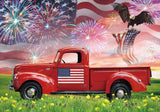 Independence Day Truck Backdrop