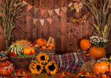 Fall Thanksgiving Photography Backdrop