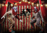 Halloween Evil Clown Backdrop