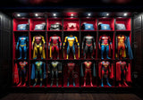 Superhero Closet Backdrop