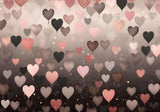 Valentine'S Day 90S Heart Bokeh Photography Backdrop