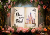 Once Upon A Time Fairytale Storybook Princess Photography Backdrop