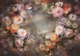 Vintage Floral Painting Backdrop