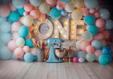 Baking Cake Smash Birthday Backdrop