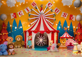 Carnival Circus Toys Backdrop