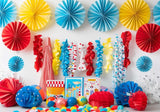 Carnival-Themed Party Decor Backdrop