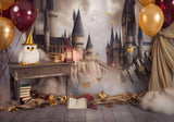 Vintage Magical Items Castle Backdrop