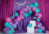 Mermaid Party Decor Balloon Garland Backdrop