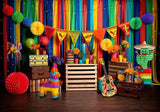 Mexican Fiesta Cinco De Mayo Theme Backdrop