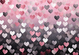 Valentine'S Day Heart Seamless Pattern Photography Backdrop