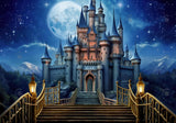 Fantasy Castle Fairytale Princess Cinderella Portraits Backdrop