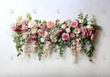 Spring Flowers Garland Backdrop