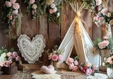 Boho Tent Tea Party Backdrop