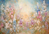 Painting Flower Garden Backdrop