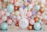 Bunny Balloon Backdrop