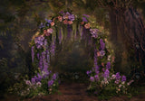 Lavender Jungle Backdrop