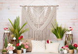 Boho Flower Backdrop For Boy Girl Photography Pictures