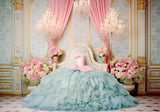 Princess Dress Bedroom Photography Backdrop