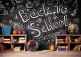 Back To School Blackboard Backdrop For Students