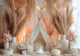 Boho Tent Champagne Backdrop