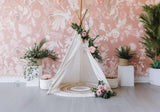 Boho Pink Tribal Backdrop