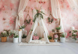 Bohemian Pink Tribal Backdrop