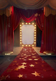 Red Carpet Stage Backdrop