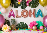Hawaii Aloha Tropical Party Backdrop