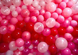 Pink and Red Balloons Backdrop