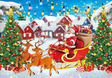 Christmas Santa Claus Backdrop