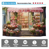 Allenjoy 	Spring Florist Flower Plant Shop Painting Photography Backdrop Portrait Photoshoot Background