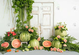 Watermelon White Door Backdrop