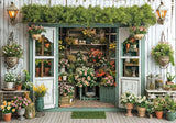 Flowers Shop Backdrop