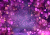 Purple Bokeh Dots Backdrop