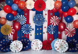 4Th Of July Cake Smash Backdrop